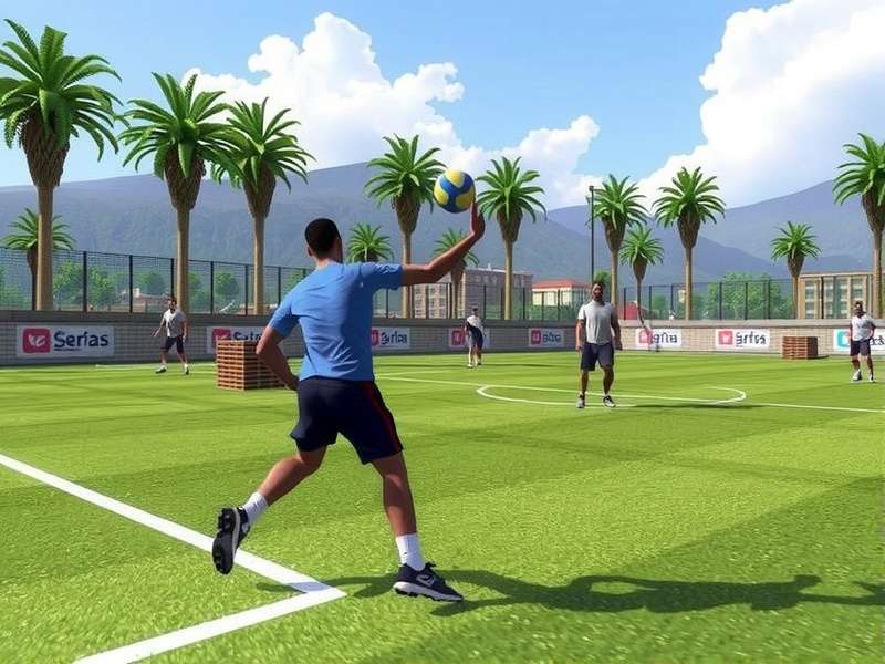 Daman Handball Victor Gameplay Screenshot